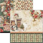 Blocco di Carte Scrap Merry & Bright Patterns Pad cm 30 x 30