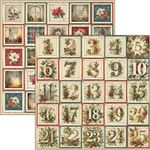 Blocco di Carte Scrap Merry & Bright Patterns Pad cm 30 x 30