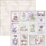 Blocco di Carte Scrap Morning in Provence cm 20 x 20