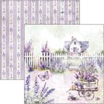 Blocco di Carte Scrap Morning in Provence cm 20 x 20