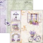 Blocco di Carte Scrap Morning in Provence cm 20 x 20