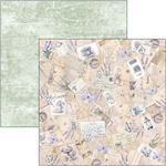 Blocco di Carte Scrap Morning in Provence cm 20 x 20