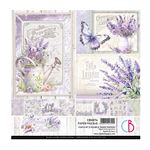 Blocco di Carte Scrap Morning in Provence cm 20 x 20