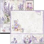 Blocco di Carte Scrap Morning in Provence cm 30 x 30