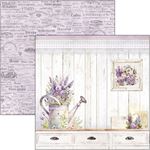 Blocco di Carte Scrap Morning in Provence cm 30 x 30