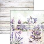 Blocco di Carte Scrap Morning in Provence cm 30 x 30