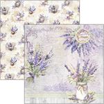 Blocco di Carte Scrap Morning in Provence cm 30 x 30