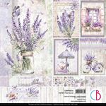 Blocco di Carte Scrap Morning in Provence cm 30 x 30