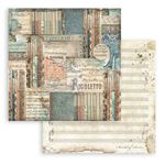 Blocco di Carte Scrap Music cm 20 X 20