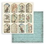 Blocco di Carte Scrap Music cm 20 X 20