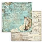 Blocco di Carte Scrap Music cm 20 X 20