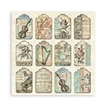 Blocco di Carte Scrap Music cm 20 X 20