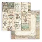 Blocco di Carte Scrap Music cm 20 X 20