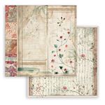 Blocco di Carte Scrap Oriental Garden cm 20 x 20
