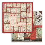 Blocco di Carte Scrap Oriental Garden cm 20 x 20
