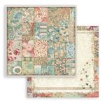 Blocco di Carte Scrap Oriental Garden cm 20 x 20