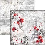 Blocco di Carte Scrap Paris Je t’aime cm 30 x 30