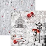 Blocco di Carte Scrap Paris Je t’aime cm 30 x 30