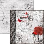 Blocco di Carte Scrap Paris Je t’aime cm 30 x 30