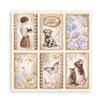 Blocco di Carte Scrap Quiet Days cm 20 X 20
