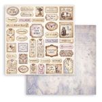 Blocco di Carte Scrap Quiet Days cm 30 X 30
