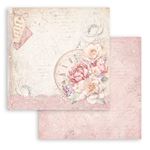 Blocco di Carte Scrap Romance Forever cm 20 X 20