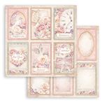 Blocco di Carte Scrap Romance Forever cm 20 X 20