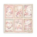 Blocco di Carte Scrap Romance Forever cm 20 X 20