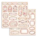 Blocco di Carte Scrap Romance Forever cm 20 X 20