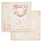 Blocco di Carte Scrap Romance Forever cm 30 X 30