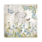 Blocco di Carte Scrap Romantic Garden House cm 15 x 15