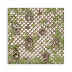 Blocco di Carte Scrap Romantic Garden House cm 15 x 15