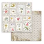 Blocco di Carte Scrap Romantic Garden House cm 15 x 15