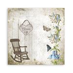 Blocco di Carte Scrap Romantic Garden House cm 20 x 20