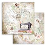 Blocco di Carte Scrap Romantic Threads cm 30 x 30