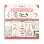 Blocco di Carte Scrap Romantic Threads cm 30 x 30