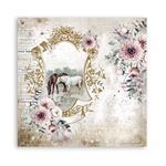 Blocco di Carte Scrap Romantic  Horses cm 20 x 20