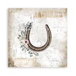Blocco di Carte Scrap Romantic Horses cm 20 x 20