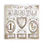 Blocco di Carte Scrap Romantic Horses cm 20 x 20