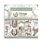 Blocco di Carte Scrap Romantic Horses cm 20 x 20