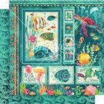 Blocco di Carte Scrap Seas the Day cm 20 x 20