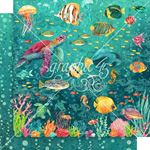 Blocco di Carte Scrap Seas the Day cm 30 x 30