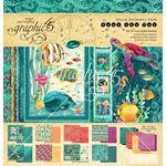 Blocco di Carte Scrap Seas the Day cm 30 x 30
