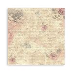 Blocco di Carte Scrap Shabby Rose cm 20 X 20