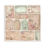 Blocco di Carte Scrap Shabby Rose cm 20 X 20