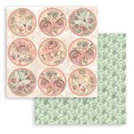 Blocco di Carte Scrap Shabby Rose cm 20 X 20
