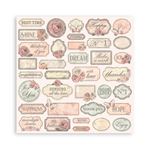 Blocco di Carte Scrap Shabby Rose cm 20 X 20