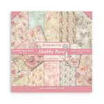 Blocco di Carte Scrap Shabby Rose cm 20 X 20