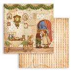 Blocco di Carte Scrap Silent Night cm 20 x 20