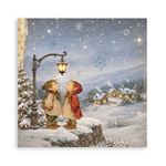 Blocco di Carte Scrap Silent Night cm 20 x 20